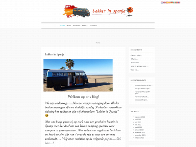 lekkerinspanje.com snapshot
