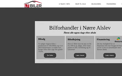 lt-biler.com snapshot