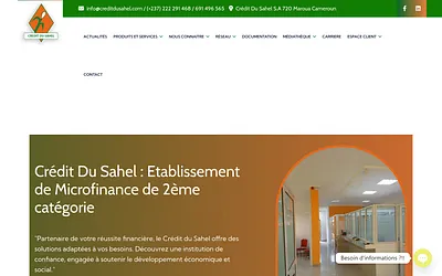 creditdusahel.com snapshot