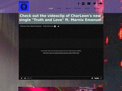djcharleon.com snapshot
