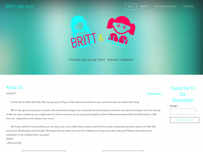 brittandally.weebly.com snapshot