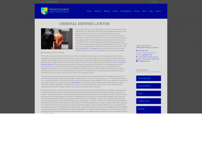 aarons.org snapshot