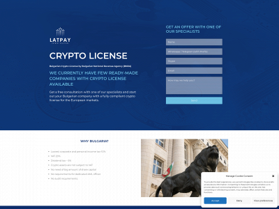 cryptolicence.co snapshot