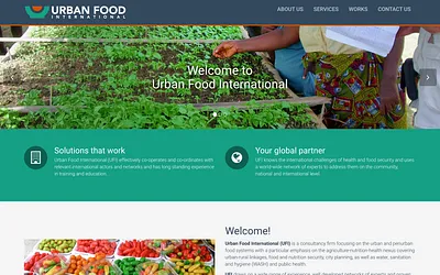 urbanfood.international snapshot
