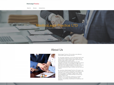 medicolegal-practice.co.uk snapshot