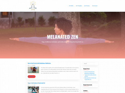 melanatedzen.com snapshot