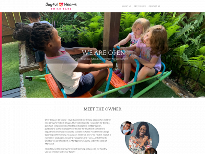 joyfulheartschildcare.com snapshot