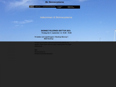 skinnecyklerne.dk snapshot