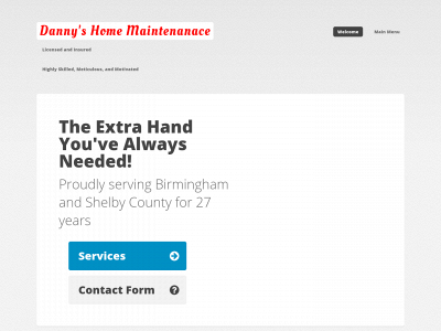 dannyshomemaintenance.com snapshot