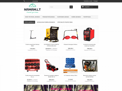 namam.lt snapshot