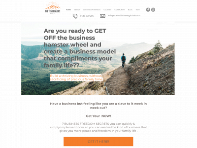 thetrailblazersglobal.com snapshot