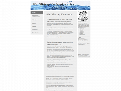 vilstrupvandvaerk.dk snapshot