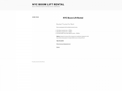 nycboomliftrental.com snapshot
