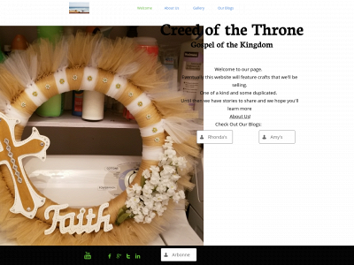 creedofthethrone.com snapshot