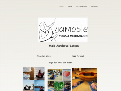 maianamaste.no snapshot