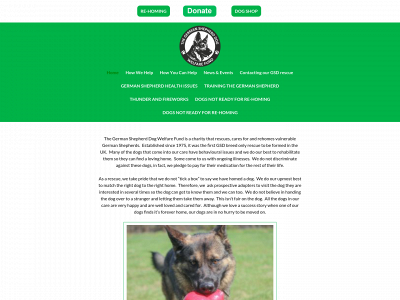 gsdwelfarefund.co.uk snapshot