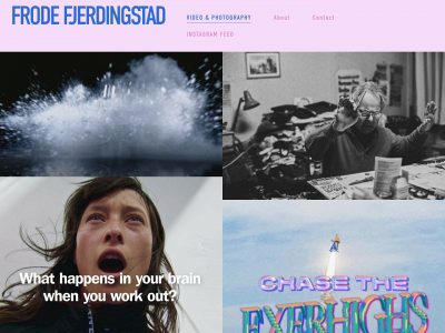 frode.me snapshot