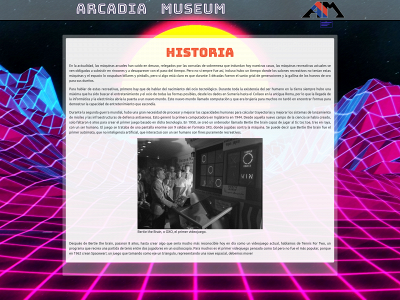 arcadiamuseum.es snapshot