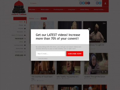revert2islam.tv snapshot
