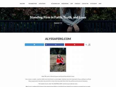 alyssaferg.com snapshot