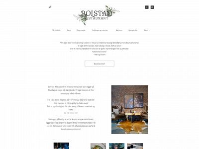 bolstad-restaurant.no snapshot