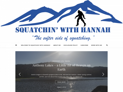 squatchinwithhannah.com snapshot