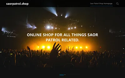 saorpatrol.shop snapshot