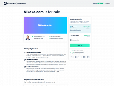 nikoka.com snapshot