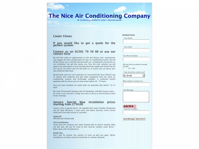 niceac.co.uk snapshot