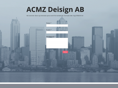 amczdeisign.se snapshot