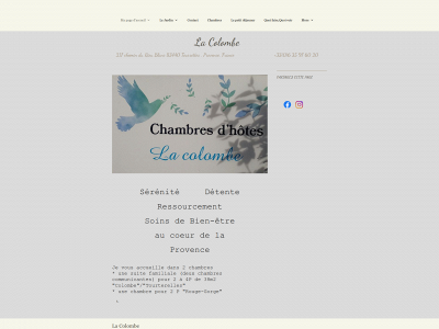 chambre-dhotes-lacolombe.fr snapshot