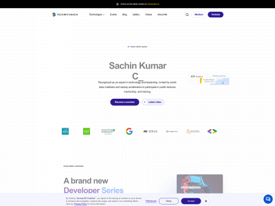 techwithsach.com snapshot