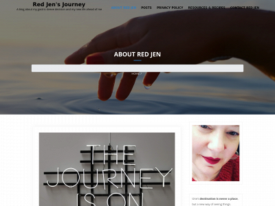 redjensjourney.com snapshot