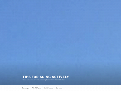 agingactivelytips.com snapshot