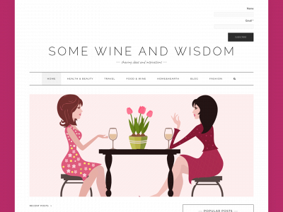 somewineandwisdom.com snapshot