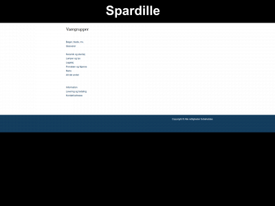 spardille.dk snapshot