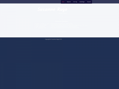 susanneruge.dk snapshot