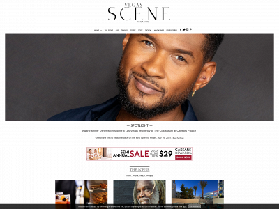 vegasscenemagazine.com snapshot