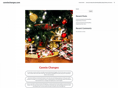 conniechanges.com snapshot