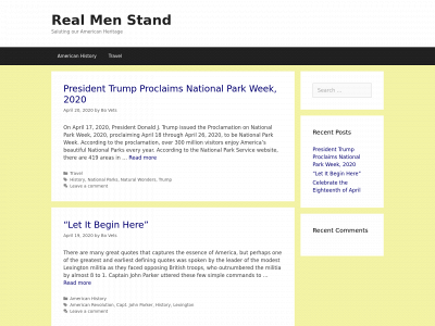 realmenstand.com snapshot