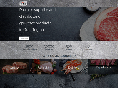 sumagourmet.com snapshot
