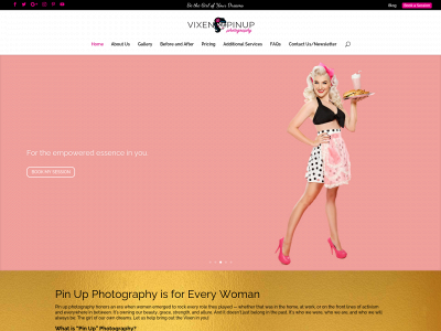 vixenpinupphotography.com snapshot