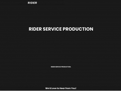 riderserviceproduction.com snapshot