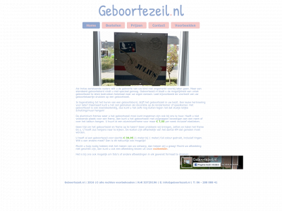 geboortezeil.nl snapshot