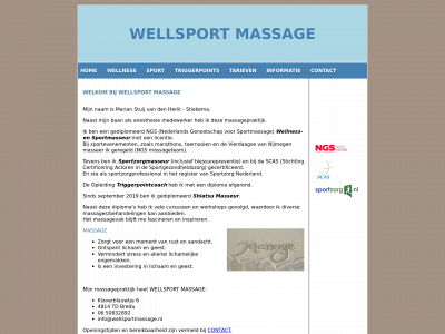 wellsportmassage.nl snapshot