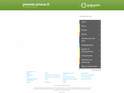 planete-phone.fr snapshot