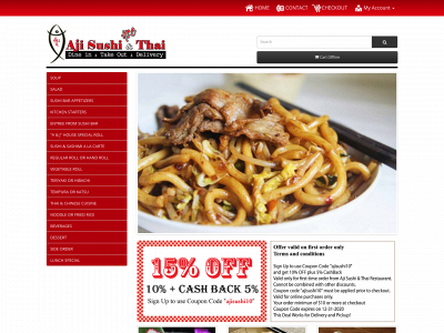 ajisushi-thai.com snapshot