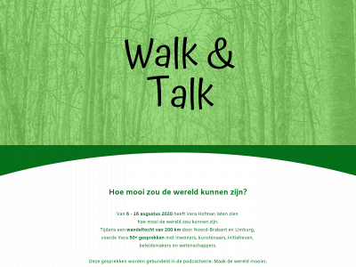 walkentalk2020.nl snapshot