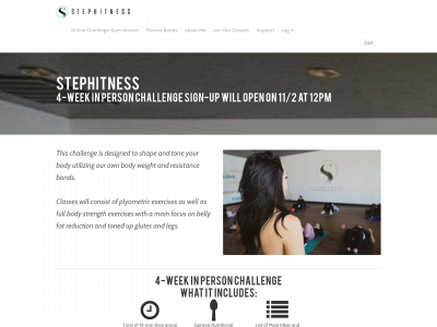 www.stephitnesscoach.com snapshot