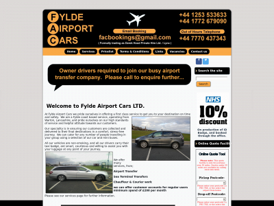 fyldeairportcars.co.uk snapshot